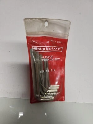 Superior 11 Piece Hex Wrench Set RK22 T2 - Imagem 1 de 2