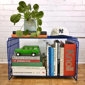 VTG Postmodern Metal Coffee Table Bench Shelf kartell IKEA Percero Fran - Picture 1 of 3