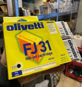 KIT 2 X CARTUCCIA OLIVETTI FJ31 ORIGINALE TELEFAX LAB95  B0336F   NEW - Foto 1 di 3