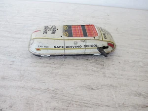 Vintage Marx Driver Trainig Car Tin LITHO Wind-Up - WORKING! - Picture 1 of 5