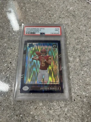 Panini Donruss Optic 2024 - Clasificado Novato Jayden Daniels #248 Purple Shock Prizm  Foto 1 de 2