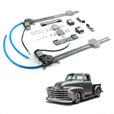 Chevy Truck 47-54 Flat Glass 2-Door One Touch Power Window Conversion Kit FC100 - Image 1 of 4