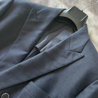 Abrigo Blazer Chaqueta de Lana Doble Pecho SAMUELSOHN (42R) Para Hombres $1.2K. Azul marino Foto 1 de 4