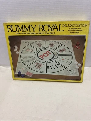 Juego Vintage Rummy Royal Edición Deluxe 1981 Whitman Completo Foto 1 de 4