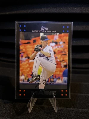 2007 Topps Baseball. John Maine #484 - Image 1 of 2