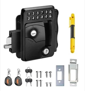 Keyless Entry Door Lock Latch Handle Deadbolt For RV Camper Travel Trailer - Imagen 1 de 4