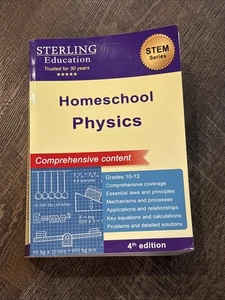 Sterling Education Homestead Physics 4th Edition Comprehensive Grade 10-12 Stem - Bild 1 von 3