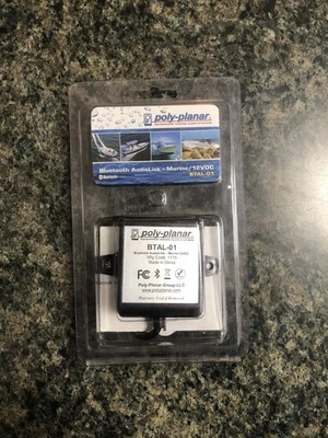 Poly-Planar Bluetooth AudioLink - Marine 12VDC - BTAL-01 New SEALED - Image 1 of 2