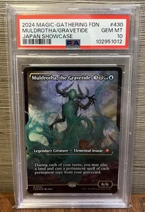 2024 MTG FDN Muldrotha, The Gravetide Japan Showcase #430 PSA 10 - Picture 1 of 2