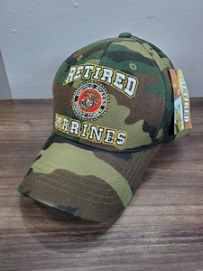 Mütze Kappe Marines Tarnmuster USMC US Militär Camouflage schnelle Dominanz USA im Ruhestand neu mit Etikett - Bild 1 von 12