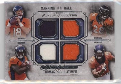 2014 Museum Collection /99 Peyton Manning Montee Ball Demaryius Thomas Rookie RC - Image 1 of 2