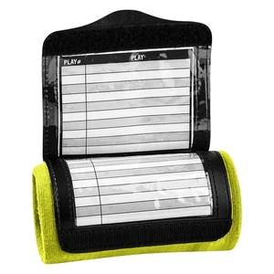 Champro Multi-Sport Triple Card Playcall Wrist Sleeve - Optic Yellow - Peewee - Picture 1 of 1