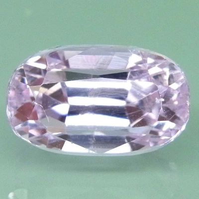 REMARKABLE! 4.87ct.Full Fire AAA Vibrant Baby Pink Brazilian Kunzite CS/11x6mm. - Image 1 of 4