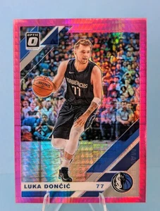 2019-20 Panini Donruss Optic Pink Hyper Prizm #16 Luka Dončić Dallas - Picture 1 of 2