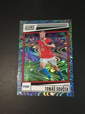 2022-23 Panini Score Fifa Tomas Soucek Silver Lava 5/25 Czech West Ham United - Image 1 of 2