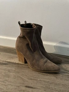 Natural Balance Soul Tan Dress Boots Women’s Size 8 Cowgirl With Heel - Picture 1 of 3