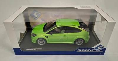 Ford Focus RS MK2 PACK RS Ultimate Green 2009 1/18 Solido Nuevo caja original - Imagen 1 de 4