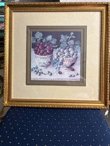 ¡RARO!! REPORTE DE FRUTA ENMARCADO EN HERMOSO ORO POR GALERÍA SARAH 1994 PANAGON - Imagen 1 de 21