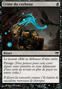 *MRM* FR/VF 4x Crow Crime (Raven's Crime) MTG Magic EVE - Picture 1 of 1