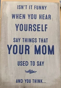 Happy Mother’s Day, Funny Things Your Mom Used To Say Greeting Card - Picture 1 of 4