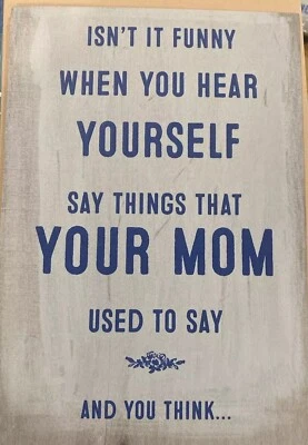 Happy Mother’s Day, Funny Things Your Mom Used To Say Greeting Card - Image 1 of 4