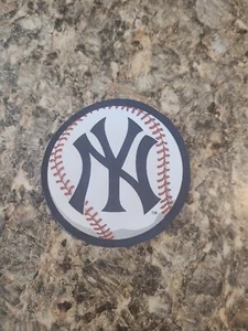 NY YANKEES VINYL AUFKLEBER MIT LAMINAT - Bild 1 von 1
