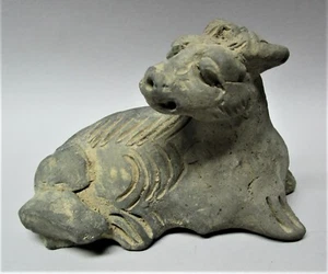 Antike chinesische Kunstkeramik Sternzeichen Figur Tier YUAN DYNASTIE, um 1300 n. Chr. - Bild 1 von 7