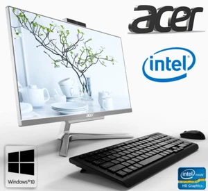 New 21.5'' Acer Aspire C22 All-in-One PC, Intel 2.1GB, 8GB DDR4, HDD 1TB - Picture 1 of 11