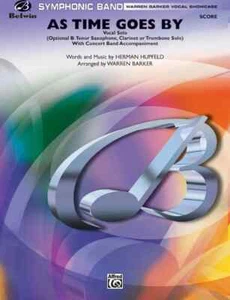 As Time Goes By: Tenor Saxophone, Clarinet, Trombone or Vocal Solo - Picture 1 of 1