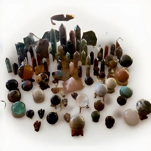 Crystal Scoop, Random Selection, Towers, Spheres, Palmstones | Gemstones Variety - Picture 1 of 9