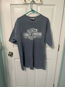 Camiseta B-3 Harley Davidson Para Hombre Grande Smoky Mountains Maryville TN Motocicleta - Imagen 1 de 3