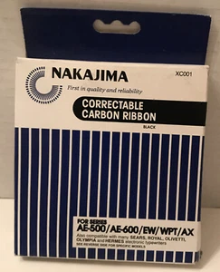 Nakajima Correctable Carbon Ribbon AE-500/AE-600/EW/WPT/AX - Picture 1 of 5