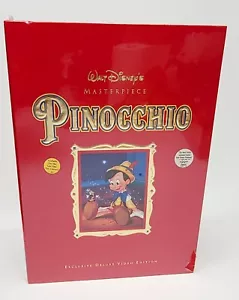 DISNEY's MASTERPIECE EXCLUSIVE Video Box Set LITHOGRAPH RARE PINOCCHIO SET - Bild 1 von 12
