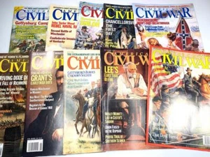 Lot of 10 Issues -- AMERICA'S CIVIL WAR Magazine -- 1990-2001 - Picture 1 of 5