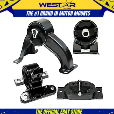 Juego de montaje de motor y transmisión para Dodge Journey 2009-2010 2,4 L (tracción delantera) 3,5 L (AT) 4 piezas Foto 1 de 3