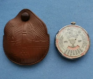 Round calendar 1969-1990 image Moscow Kremlin case similar slide rule USSR 1969 - Picture 1 of 21