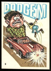 Dodge'm Hit n Run 1969-73 Donruss Odd Rods Sticker Card #9 (NM) - Picture 1 of 2