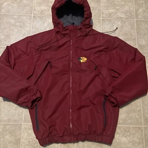 Bass Pro Shops Jacket Fleece Lined Insulated Full Zip Coat Hooded Men’s Sz S - Picture 1 of 10
