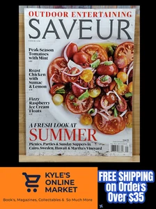 Saveur Magazine #176 AUG/SEPT 2015 A Fresh Look At Summer Outdoor Entertaining - Picture 1 of 22