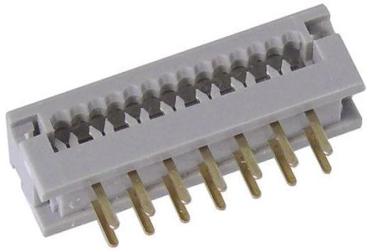 1 x Harting SEK-18 Series 2.54mm Pitch Through Hole IDC Connector, Male, 34 Way, - Image 1 of 1