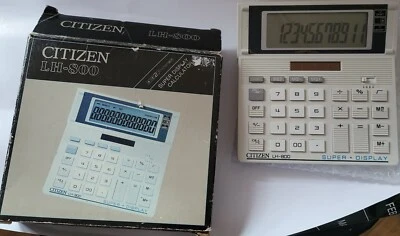 CITIZEN LH-800 SUPER DISPLAY CALCULATOR - Image 1 of 4