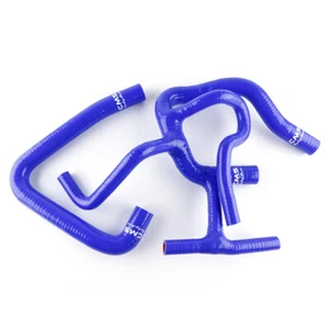 Blue Silicone Radiator Hose Kit for 1997-2000 Rover Mini Cooper S 1275 MPi 1.3L - Imagen 1 de 12