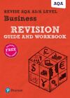 REVIEW AQA A LEVEL BUSINESS REVISION GUIDE AND WORKBOOK IC REDFERN ANDREW