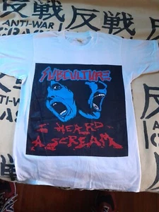 SUBCULTURE I HEARD A SCREAM VINTAGE PUNK ROCK T SHIRT SCREEN STARS - Picture 1 of 5