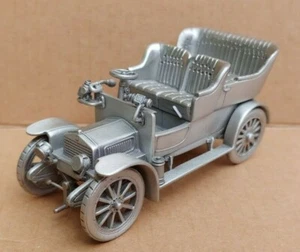 The Danbury Mint 1905 Rolls Royce 10 H.P.  1:43 Scale Pewter Model Car  - Picture 1 of 2