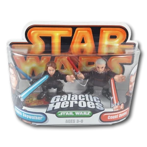 Star Wars Galactic Heroes Luke Skywalker and Count Dooku - Imagen 1 de 1