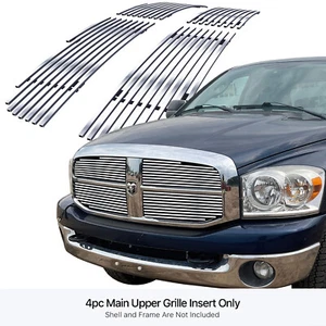 Se adapta al inserto de rejilla superior principal para Dodge Ram 2006-2008 - Imagen 1 de 7