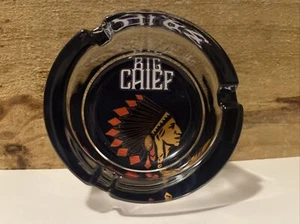 New Big Chief Black 3.5” Round Ashtray Fee Shipping - Picture 1 of 3