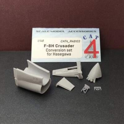 CAT4 1/48F-8H Crusader Conversion set for Hasegawa R48103 - Image 1 of 3