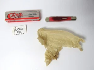 Case XX 1889-1989 Centennial R61113 SS Dark Red Slim Coke Bottle Knife - Picture 1 of 11